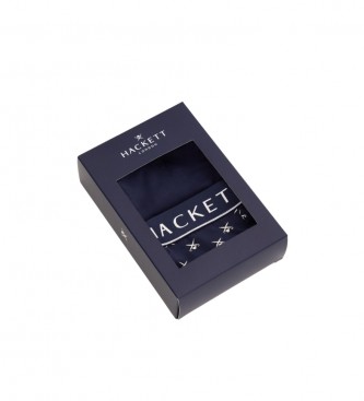 Hackett London Confezione da 2 boxer Icon Navy