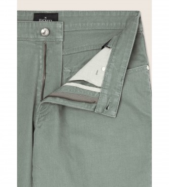 Hackett London Jean Delave 5 Pockets green