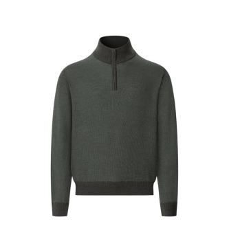 Hackett London Honeycomb-jumper grn