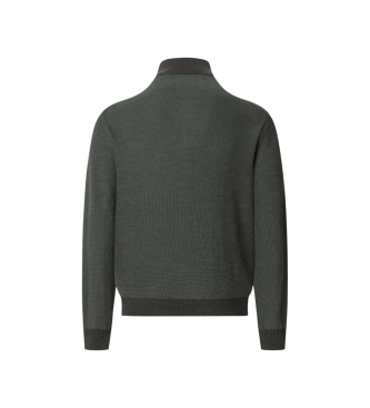 Hackett London Honeycomb-jumper grn
