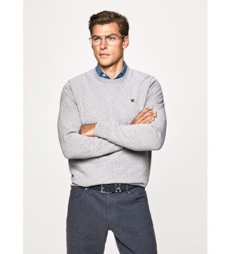 Hackett London Pullover LOGO CRW chalk