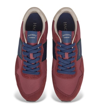 Hackett London Trningssko Keston Heritage bordeaux