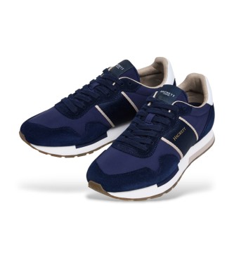 Hackett London Sneakers blu navy Keston Symbol