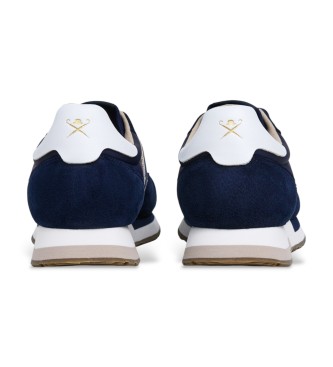 Hackett London Sneakers blu navy Keston Symbol