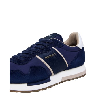Hackett London Sneakers blu navy Keston Symbol