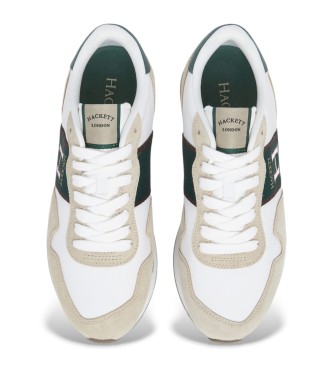 Hackett London Sapatilhas Keston Tape branco