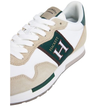 Hackett London Sapatilhas Keston Tape branco