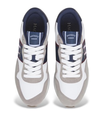 Hackett London Trainers Keston Tape wit