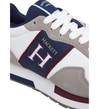 Hackett London Trainers Keston Tape wit