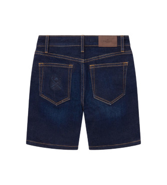 Hackett London Shorts Knit Denim azul