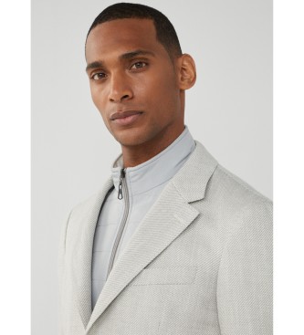 Hackett London Americana Hbrida Desmontable gris