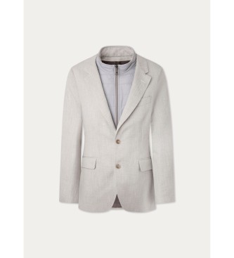 Hackett London Americana Hbrida Desmontable gris