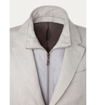 Hackett London Americana Hbrida Desmontable gris