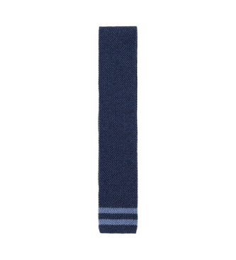 Hackett London Krawattenstrick X2 Stripe navy