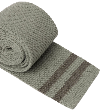 Hackett London Knit Tie X2 Stripe green