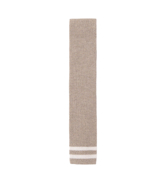 Hackett London Corbata Knit X2 Stripe beige