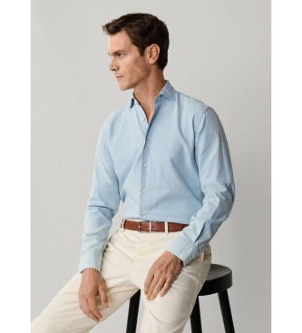 Hackett London Lichtblauw overhemd