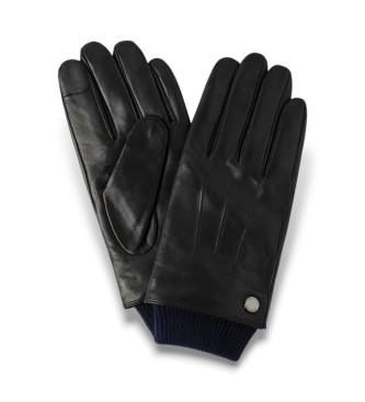 Hackett London Luvas forradas pretas