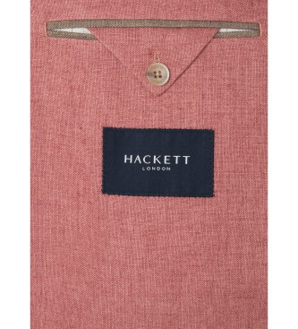 Hackett London Blazer de linho Delave vermelho