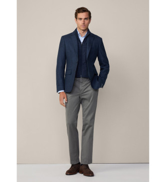 Hackett London Americana Birdseye marino