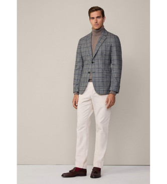 Hackett London Blazer cinzento azul Pow cinzento