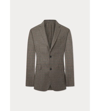 Hackett London Blazer beige Htooth