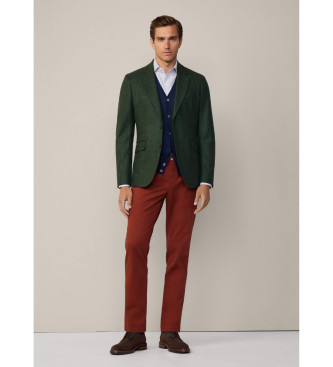 Hackett London Italienisch grn Americana