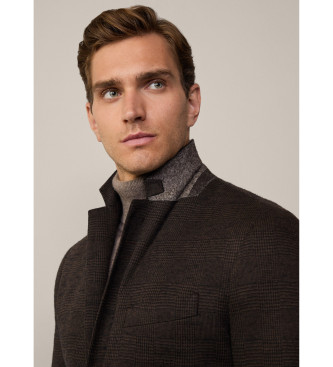 Hackett London Bruine lichtgewicht blazer