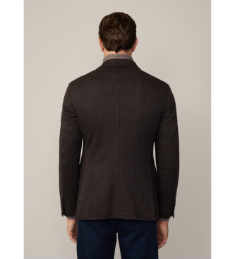 Hackett London Bruine lichtgewicht blazer