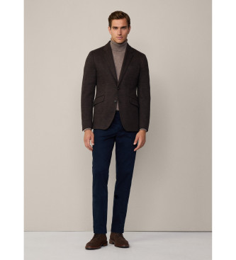 Hackett London Bruine lichtgewicht blazer