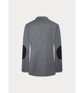 Hackett London Blazer gris  bordures multiples