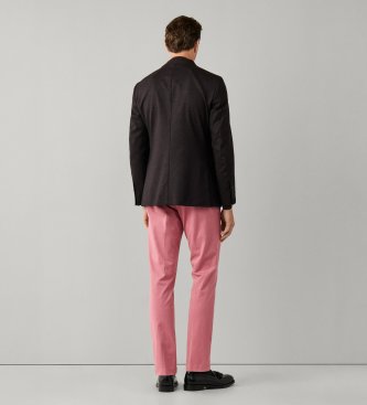 Hackett London Americana Performance Flannel marrón