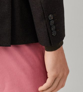 Hackett London Americana Performance Flannel marrón