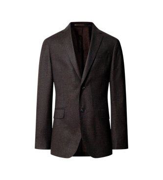 Hackett London Americana Performance Flannel marrón