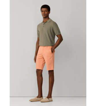 Hackett London Sanderson Fit Tailored Orange Chino Shorts
