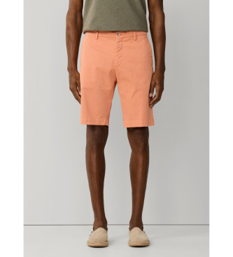 Hackett London Sanderson Fit Tailored Orange Chino Shorts