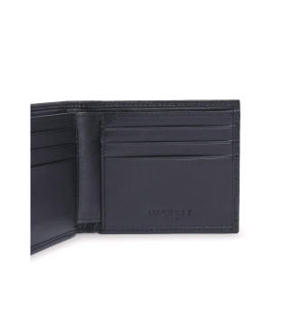 Hackett London Croc Leather Wallet black
