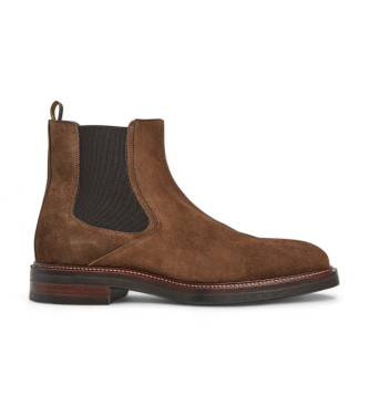 Hackett London Egmont Master Lederstiefel braun