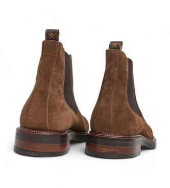 Hackett London Egmont Master Lederstiefel braun