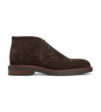 Hackett London Botins em pele Safari castanho Egmont