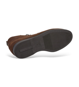 Hackett London Martin Explorer Leather Ankle Boots brown