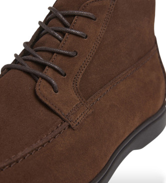 Hackett London Martin Explorer Leather Ankle Boots brown