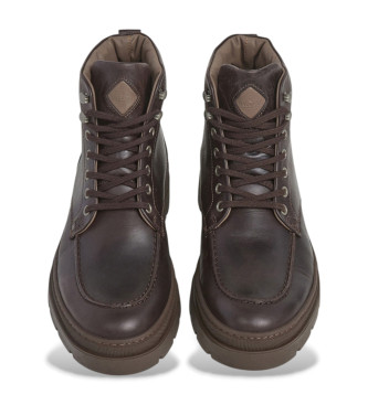 Hackett London Patrick City - Bottines en cuir marron