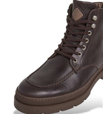 Hackett London Patrick City - Bottines en cuir marron