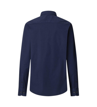 Hackett London T-shirts Stretch Pop bleu