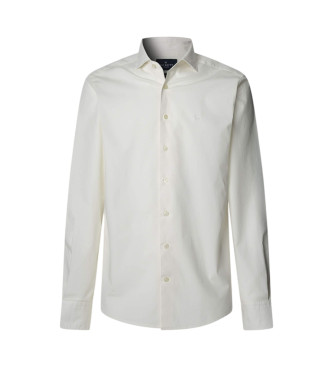 Hackett London Stretch Pop Hemden wei