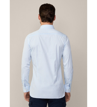 Hackett London Shirt Bengal Stripes blue