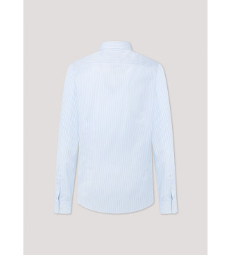 Hackett London Shirt Bengaalse Strepen blauw