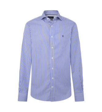 Hackett London Camicia Bengala a righe blu