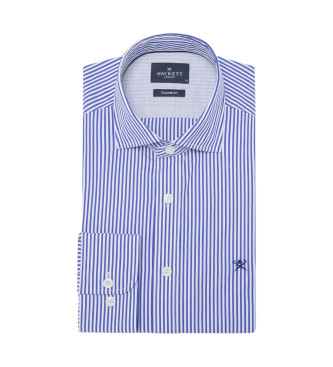 Hackett London Koszula Bengal Stripes niebieska